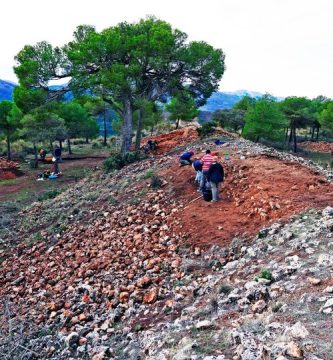 Trabajos en la Mesa de Fornes